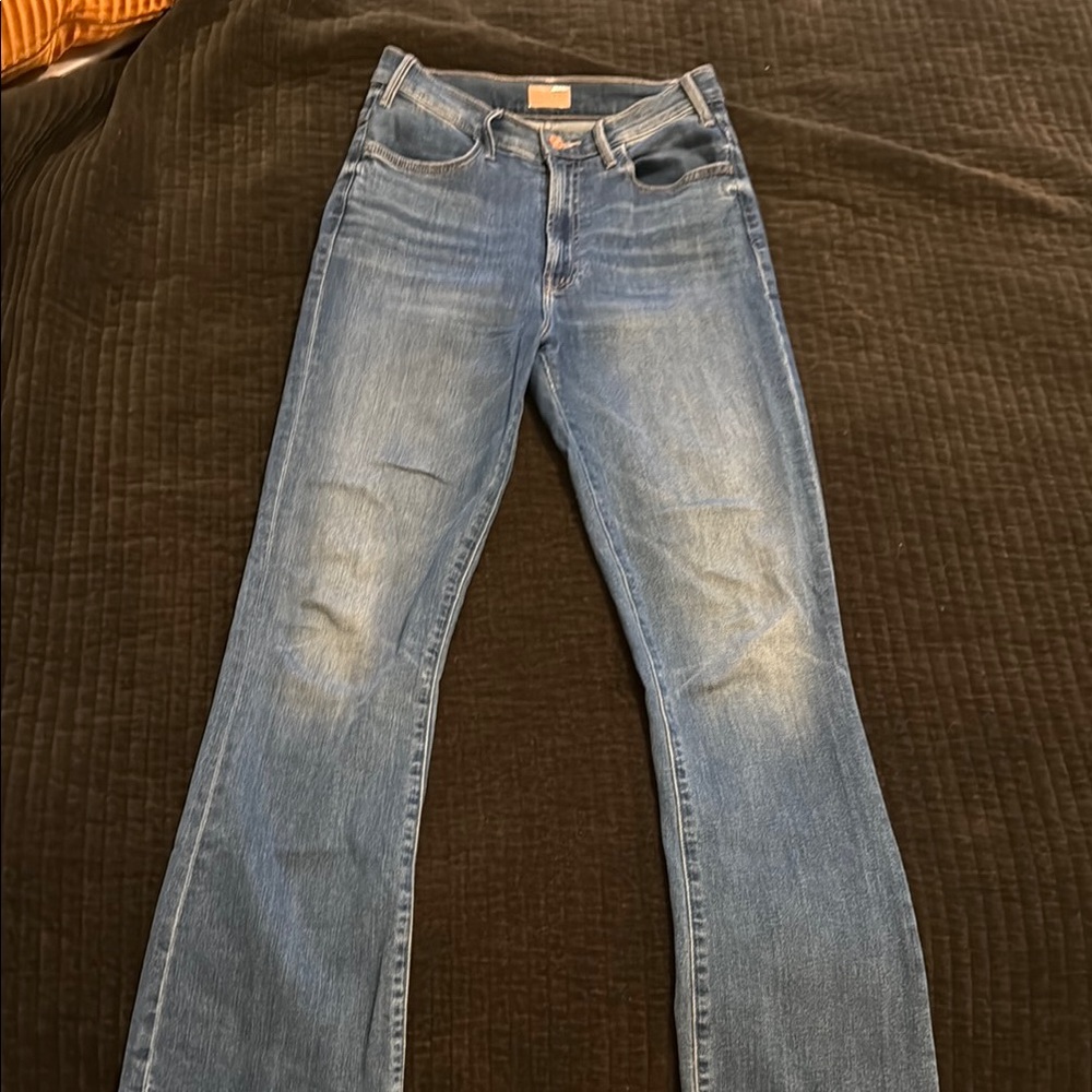 MOTHER-the hustler ankle fray